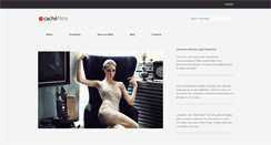 Desktop Screenshot of cachefilms.com